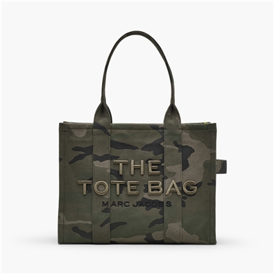 The Camo Jacquard Large Tote Bag