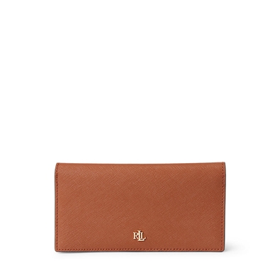 Crosshatch Leather-Slim Wallet