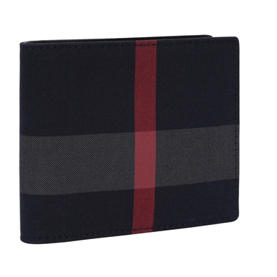 Men's Bill Coin Check Bifold Wallet