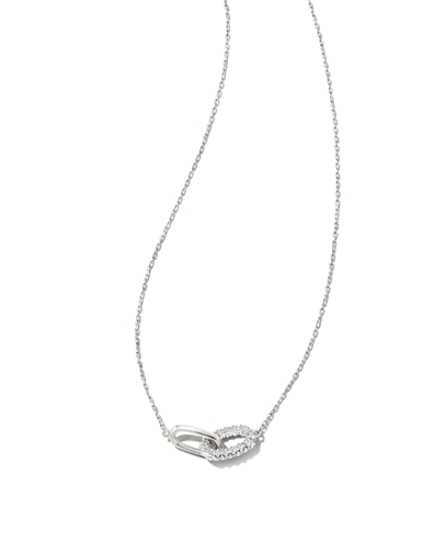 Elisa 14k White Gold Pendant