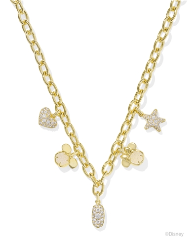 Mickey Minnie Charm Necklace
