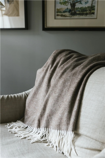 Bamboo Herringbone Blanket
