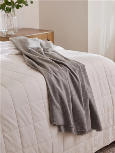 Cashmere Fringe Blanket