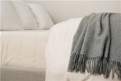 Cashmere Tassel Blanket