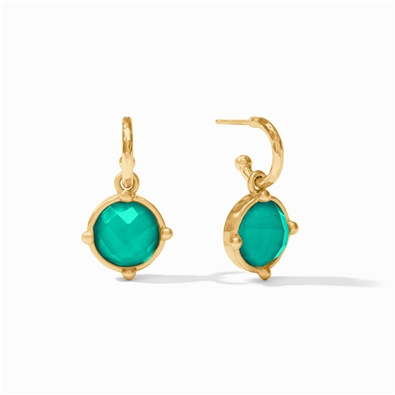 Honeybee Hoop & Charm Earrings