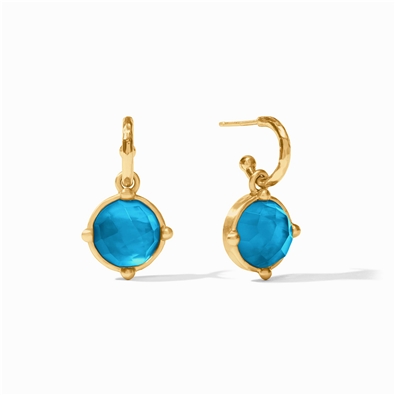 Honeybee Hoop & Charm Earrings