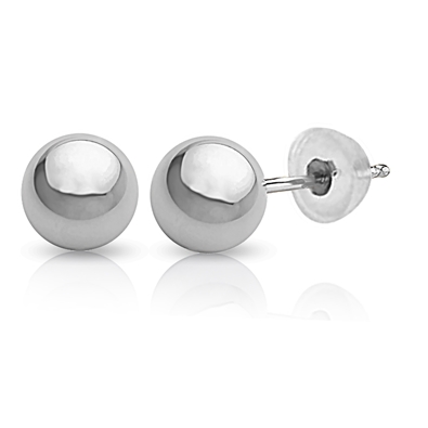 Gold Ball Earrings