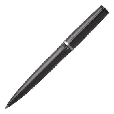 Ballpoint Pen Gear Metal Dark Chrome