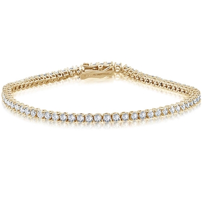 Diamond Tennis Bracelet 4.5 Carats