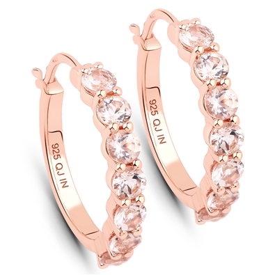 Morganite Earrings