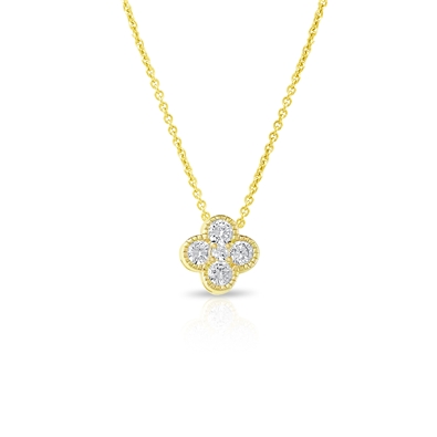 Four Leaf Clover Pendant Necklace