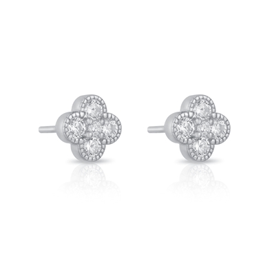Four Leaf Clover Earring