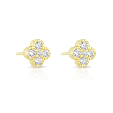 Four Leaf Clover Earring