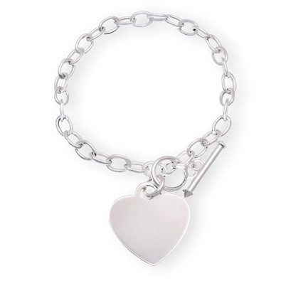 Heart Charm Bracelet