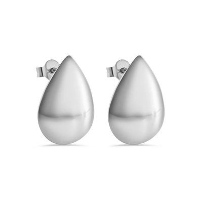 Teardrop Stud Earrings