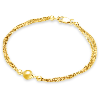Multi Stand Beaded Bracelet