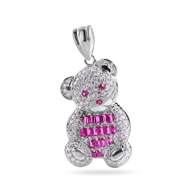 Teddy Bear Pendant with chain