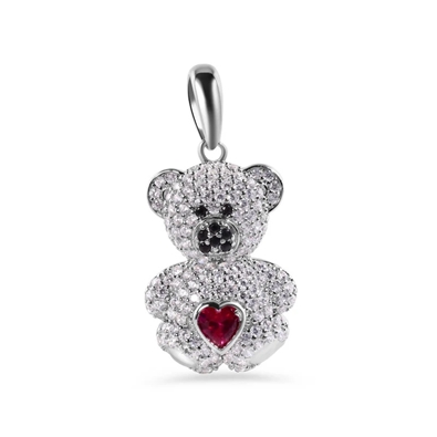 Teddy Bear Pendant with chain