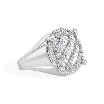 Men's Round Top Ring