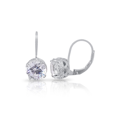 CZ Hoop Earrings