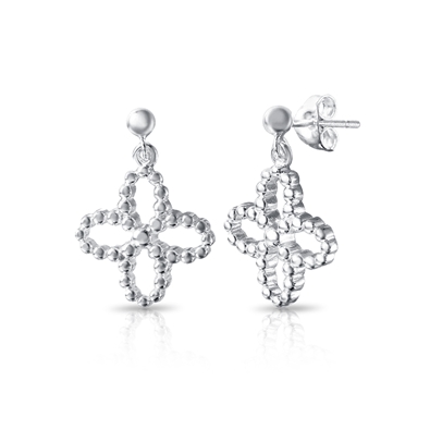 Clover Dangling Stud Earring