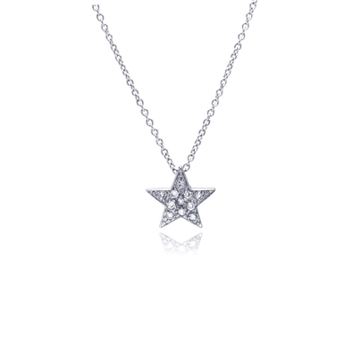 Covered Star Pendant Necklace