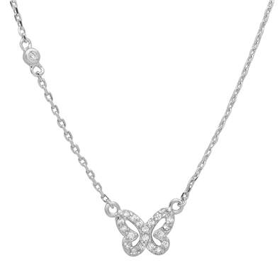 Butterfly CZ Necklace
