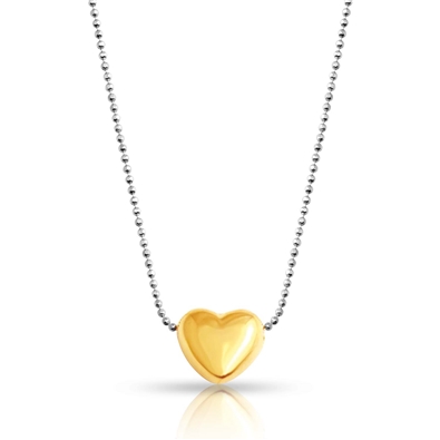 Sliding Heart Necklace