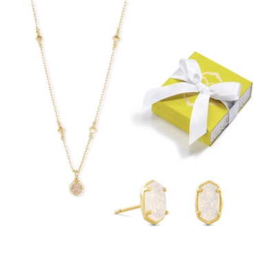 Nola Gold Iridescent 2 pc Gift Box Set