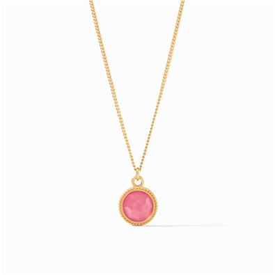 Fleur-de-Lis Solitaire Necklace