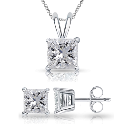 Princess Dia Pndt-Earring Set