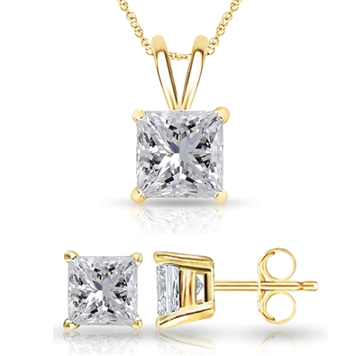 Princess Dia Pndt-Earring Set