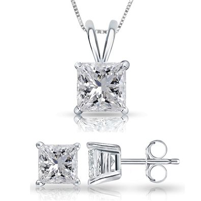 Princess Dia Pndt-Earring Set