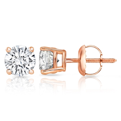 Round Dia. Screwback Stud Erng