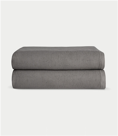 Waffle Bath Sheet 2pc Set