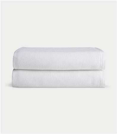 Waffle Bath Sheet 2pc Set