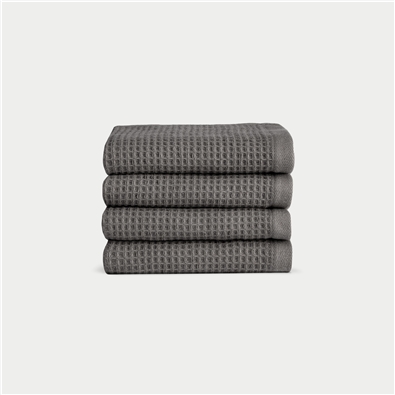 Waffle Washcloth 4pc Set