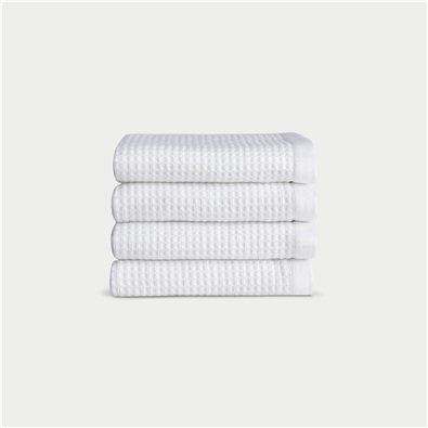 Waffle Washcloth 4pc Set